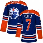 Camiseta Hockey Edmonton Oilers 7 Paul Coffey Alterno Autentico Azul Camiseta Hockey Edmonton Oilers 7 Paul Coffey Alterno Autentico Azul
