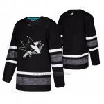 Camiseta San Jose Sharks Blank 2019 All Star Negro Camiseta San Jose Sharks Blank 2019 All Star Negro