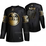 Camiseta Hockey Edmonton Oilers Connor Mcdavid Golden Edition Autentico Negro Camiseta Hockey Edmonton Oilers Connor Mcdavid Golden Edition Autentico Negro