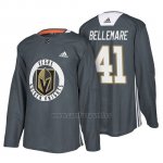 Camiseta Vegas Golden Knights Pierre Edouard Bellemare Gray New Season Practice Camiseta Vegas Golden Knights Pierre Edouard Bellemare Gray New Season Practice