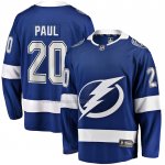 Camiseta Hockey Tampa Bay Lightning Nicholas Paul Primera Breakaway Azul Camiseta Hockey Tampa Bay Lightning Nicholas Paul Primera Breakaway Azul
