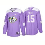 Camiseta Hockey Hombre Autentico Nashville Predators 15 Craig Smith Hockey Fights Cancer 2018 Violeta Camiseta Hockey Hombre Autentico Nashville Predators 15 Craig Smith Hockey Fights Cancer 2018 Violeta