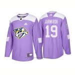 Camiseta Hockey Hombre Autentico Nashville Predators 19 Calle Jarnkrok Hockey Fights Cancer 2018 Violeta Camiseta Hockey Hombre Autentico Nashville Predators 19 Calle Jarnkrok Hockey Fights Cancer 2018 Violeta