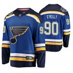 Camiseta Hockey St. Louis Blues Ryan O'reilly Home 2020 All Star Patch Azul Camiseta Hockey St. Louis Blues Ryan O'reilly Home 2020 All Star Patch Azul