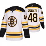 Camiseta Hockey Boston Bruins Grzelcyk Segunda Blanco Camiseta Hockey Boston Bruins Grzelcyk Segunda Blanco
