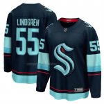 Camiseta Hockey Seattle Kraken Ryan Lindgren Primera Breakaway Azul Oscuro Camiseta Hockey Seattle Kraken Ryan Lindgren Primera Breakaway Azul Oscuro