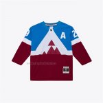 Camiseta Hockey Colorado Avalanche Nathan MacKinnon 2020 Power Play Azul Camiseta Hockey Colorado Avalanche Nathan MacKinnon 2020 Power Play Azul