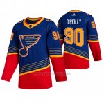 Camiseta Hockey St. Louis Blues Ryan O'reilly 90s Vintage Autentico Azul Camiseta Hockey St. Louis Blues Ryan O'reilly 90s Vintage Autentico Azul