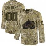 Camiseta Hockey Colorado Avalanche 2019 Salute to Service Personalizada Camuflaje Camiseta Hockey Colorado Avalanche 2019 Salute to Service Personalizada Camuflaje