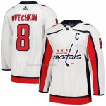 Camiseta Hockey Vegas Washington Capitals Alexander Ovechkin Segunda Captain Primegreen Autentico Blanco Camiseta Hockey Vegas Washington Capitals Alexander Ovechkin Segunda Captain Primegreen Autentico Blanco
