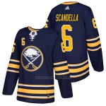 Camiseta Hockey Hombre Autentico Buffalo Sabres Marco 6 Scandella Home 2018 Azul Camiseta Hockey Hombre Autentico Buffalo Sabres Marco 6 Scandella Home 2018 Azul