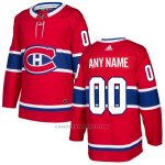 Camiseta Hockey Hombre Montreal Canadiens Primera Personalizada Rojo Camiseta Hockey Hombre Montreal Canadiens Primera Personalizada Rojo