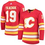 Camiseta Hockey Calgary Flames Matthew Tkachuk Primera Autentico Rojo Camiseta Hockey Calgary Flames Matthew Tkachuk Primera Autentico Rojo