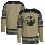 Camiseta Hockey Edmonton Oilers Logo Military Appreciation Team Autentico Practice Camuflaje Camiseta Hockey Edmonton Oilers Logo Military Appreciation Team Autentico Practice Camuflaje