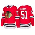 Camiseta Hockey Hombre Male Blackhawks 51 Brian Campbell Home 2018 Rojo Camiseta Hockey Hombre Male Blackhawks 51 Brian Campbell Home 2018 Rojo