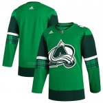 Camiseta Hockey Colorado Avalanche 2023 St. Patrick's Day Autentico Verde Camiseta Hockey Colorado Avalanche 2023 St. Patrick's Day Autentico Verde