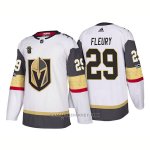 Camiseta Hockey Hombre Vegas Golden Knights 29 Marc Andre Fleury Vegas Centennial 2017-2018 Blanco Camiseta Hockey Hombre Vegas Golden Knights 29 Marc Andre Fleury Vegas Centennial 2017-2018 Blanco
