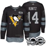 Camiseta Hockey Hombre Pittsburgh Penguins 14 Chris Kunitz 2017 Centennial Limited Negro Camiseta Hockey Hombre Pittsburgh Penguins 14 Chris Kunitz 2017 Centennial Limited Negro