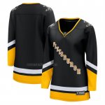 Camiseta Hockey Mujer Pittsburgh Penguins Alterno Breakaway Negro Camiseta Hockey Mujer Pittsburgh Penguins Alterno Breakaway Negro