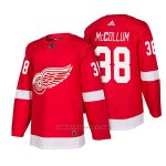 Camiseta Hockey Hombre Autentico Detroit Red Wings 38 Tom Mccollum Home 2018 Rojo Camiseta Hockey Hombre Autentico Detroit Red Wings 38 Tom Mccollum Home 2018 Rojo