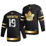 Camiseta Hockey Toronto Maple Leafs Joe Thornton Golden Edition Limited Autentico 2020-21 Negro Camiseta Hockey Toronto Maple Leafs Joe Thornton Golden Edition Limited Autentico 2020-21 Negro