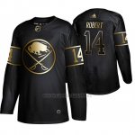 Camiseta Buffalo Sabres Rene Robert Golden Edition Retired Jugador Autentico Negro Camiseta Buffalo Sabres Rene Robert Golden Edition Retired Jugador Autentico Negro