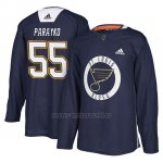 Camiseta St. Louis Blues Colton Parayko New Season Practice Azul Camiseta St. Louis Blues Colton Parayko New Season Practice Azul