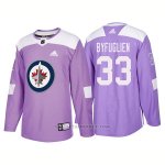 Camiseta Hockey Hombre Autentico Winnipeg Jets 33 Dustin Byfuglien Hockey Fights Cancer 2018 Violeta Camiseta Hockey Hombre Autentico Winnipeg Jets 33 Dustin Byfuglien Hockey Fights Cancer 2018 Violeta