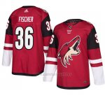 Camiseta Arizona Coyotes Christian Fischer Maroon Autentico Home Camiseta Arizona Coyotes Christian Fischer Maroon Autentico Home