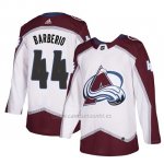 Camiseta Colorado Avalanche Mark Barberio Away Blanco Camiseta Colorado Avalanche Mark Barberio Away Blanco