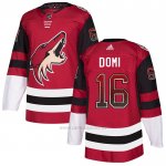 Camiseta Hockey Arizona Coyotes Max Domi Drift Fashion Rojo Camiseta Hockey Arizona Coyotes Max Domi Drift Fashion Rojo