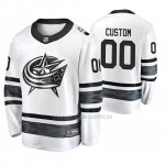 Camiseta Columbus Blue Jackets Personalizada 2019 All Star Blanco Camiseta Columbus Blue Jackets Personalizada 2019 All Star Blanco