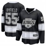 Camiseta Hockey Los Angeles Kings Quinton Byfield Primera Breakaway Negro Camiseta Hockey Los Angeles Kings Quinton Byfield Primera Breakaway Negro