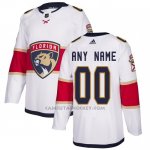 Camiseta Hockey Hombre Florida Panthers Segunda Personalizada Blanco Camiseta Hockey Hombre Florida Panthers Segunda Personalizada Blanco