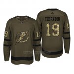 Camiseta San Jose Sharks 19 Joe Thornton Camo Salute To Service Camiseta San Jose Sharks 19 Joe Thornton Camo Salute To Service