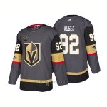 Camiseta Hockey Hombre Autentico Vegas Golden Knights 92 Tomas Nosek Steel Home Jugador 2018 Gris Camiseta Hockey Hombre Autentico Vegas Golden Knights 92 Tomas Nosek Steel Home Jugador 2018 Gris