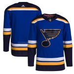 Camiseta Hockey St. Louis Blues Primera Autentico Pro Azul Camiseta Hockey St. Louis Blues Primera Autentico Pro Azul