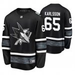 Camiseta San Jose Sharks Erik Karlsson 2019 All Star Negro Camiseta San Jose Sharks Erik Karlsson 2019 All Star Negro