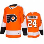 Camiseta Hockey Philadelphia Flyers Mikhail Vorobyev Primera Autentico Naranja Camiseta Hockey Philadelphia Flyers Mikhail Vorobyev Primera Autentico Naranja