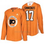 Camiseta Philadelphia Flyers Wayne Simmonds New Season Practice Naranja Camiseta Philadelphia Flyers Wayne Simmonds New Season Practice Naranja