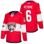 Camiseta Hockey Hombre Autentico Florida Panthers 6 Alex Petrovic Home 2018 Rojo Camiseta Hockey Hombre Autentico Florida Panthers 6 Alex Petrovic Home 2018 Rojo