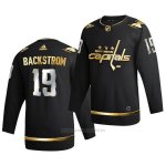 Camiseta Hockey Washington Capitals Nicklas Backstrom Golden Edition Limited Autentico 2020-21 Negro Camiseta Hockey Washington Capitals Nicklas Backstrom Golden Edition Limited Autentico 2020-21 Negro