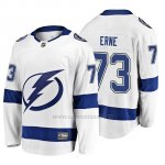 Camiseta Tampa Bay Lightning Adam Erne 2019 Away Breakaway Blanco Camiseta Tampa Bay Lightning Adam Erne 2019 Away Breakaway Blanco