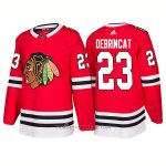 Camiseta Hockey Hombre Male Blackhawks 23 Alex Debrincat 2018 Rojo Camiseta Hockey Hombre Male Blackhawks 23 Alex Debrincat 2018 Rojo