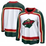 Camiseta Hockey Minnesota Wild 25th Aniversario Primera Breakaway Blanco Camiseta Hockey Minnesota Wild 25th Aniversario Primera Breakaway Blanco