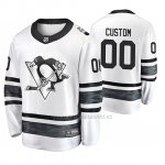 Camiseta Pittsburgh Penguins Personalizada 2019 All Star Blanco Camiseta Pittsburgh Penguins Personalizada 2019 All Star Blanco