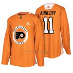 Camiseta Philadelphia Flyers Travis Konecny New Season Practice Naranja Camiseta Philadelphia Flyers Travis Konecny New Season Practice Naranja
