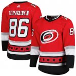 Camiseta Hockey Carolina Hurricanes Teuvo Teravainen 25th Anniversary Autentico Rojo Camiseta Hockey Carolina Hurricanes Teuvo Teravainen 25th Anniversary Autentico Rojo