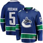 Camiseta Hockey Vancouver Canucks Tucker Poolman Primera Premier Breakaway Azul Camiseta Hockey Vancouver Canucks Tucker Poolman Primera Premier Breakaway Azul