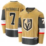 Camiseta Hockey Vegas Golden Knights Alex Pietrangelo Alterno Premier Breakaway Oro Camiseta Hockey Vegas Golden Knights Alex Pietrangelo Alterno Premier Breakaway Oro